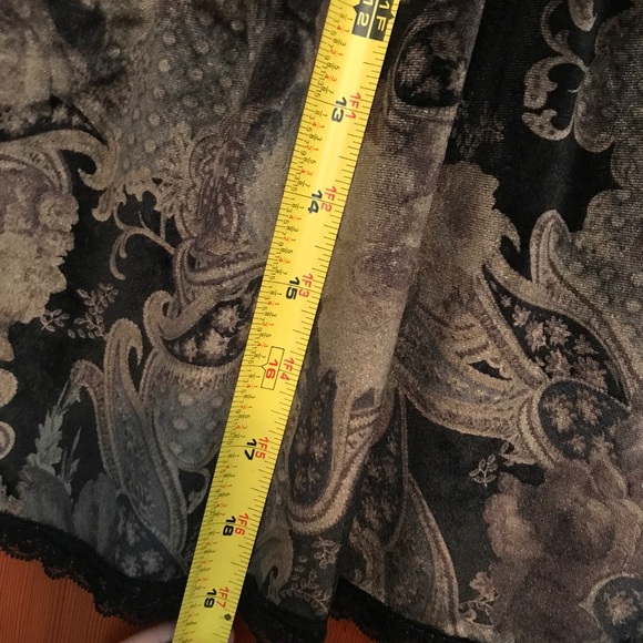 Sexy olive green/black lace top - Picture 2 of 6